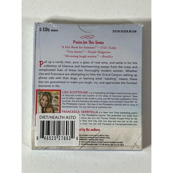 I See Life Through Rosé-Colored Glasses Audiobook CD Scottoline Serritella - Picture 6 of 7